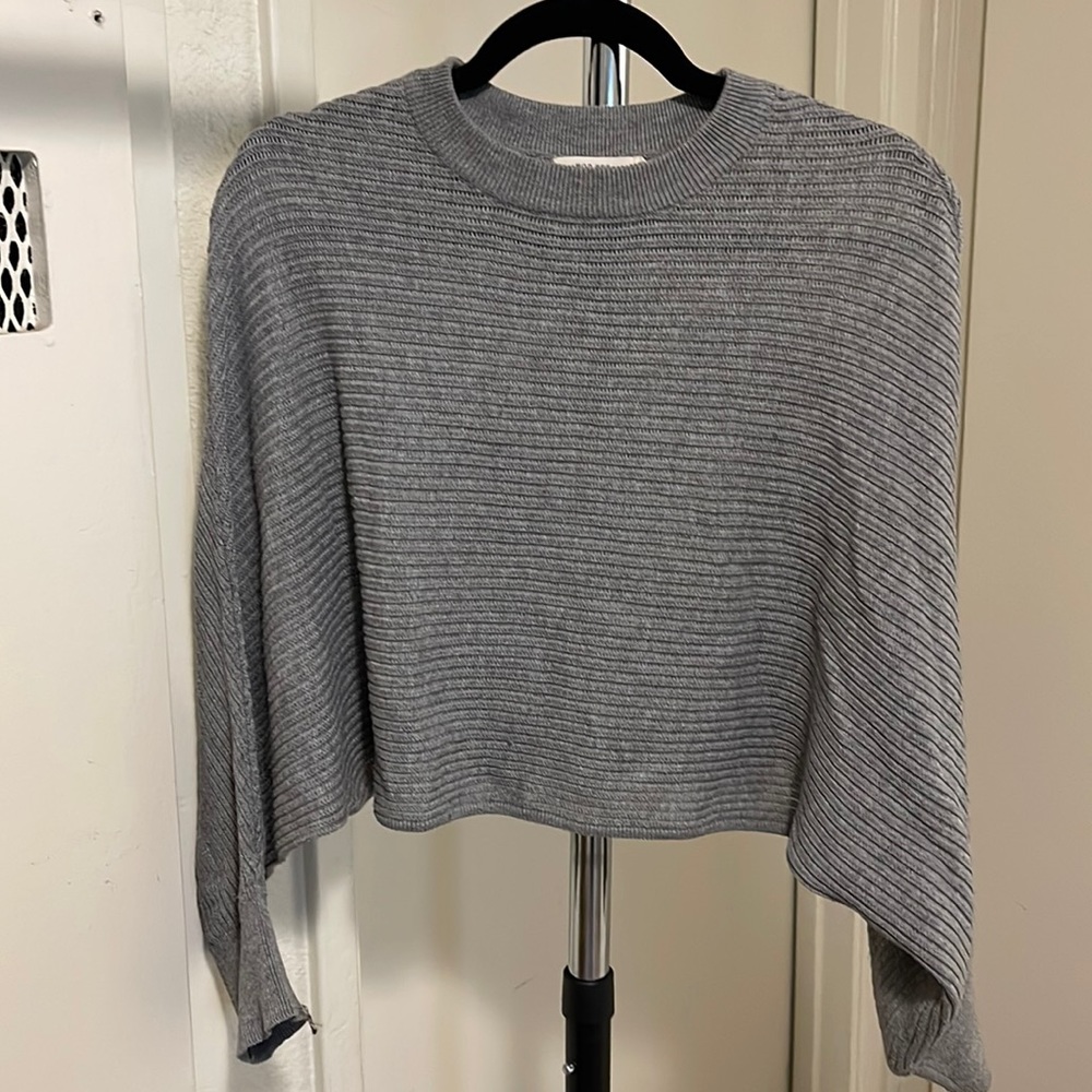 crop knitted top